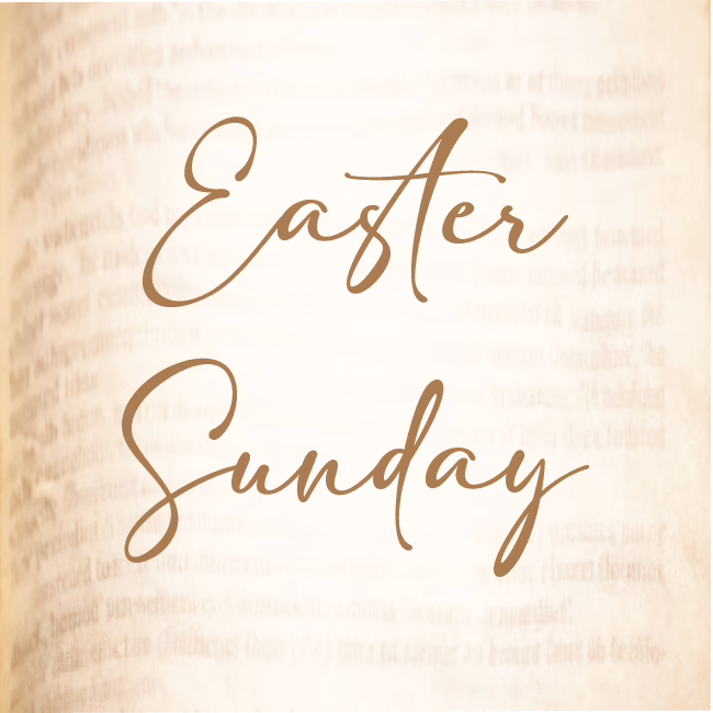 Easter Sunday - April 5